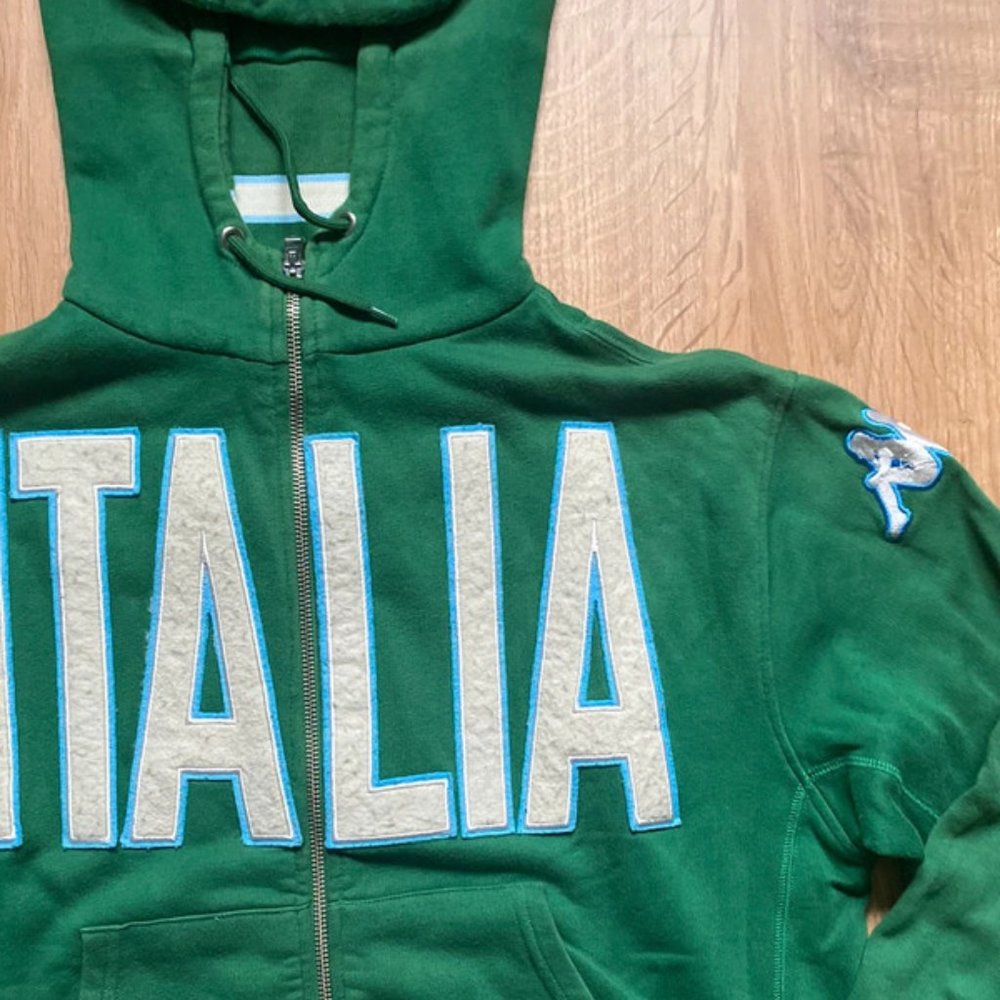 Vintage Kappa Italia Soccer Football Zip Jacket